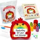 Agantree art Crochet Kit for Beginners Kids Teens Adults Rainbow Crochet Kits with Step-by-Step Video Tutorials, DIY Custom Gifts Birthday Birthday Craft for Girls Friends Women Men (40%+ Yarn)