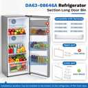DA63-08646A Refrigerator Door Shelf Bin Compatible with Samsung RT21M6213SR, 28 Inch