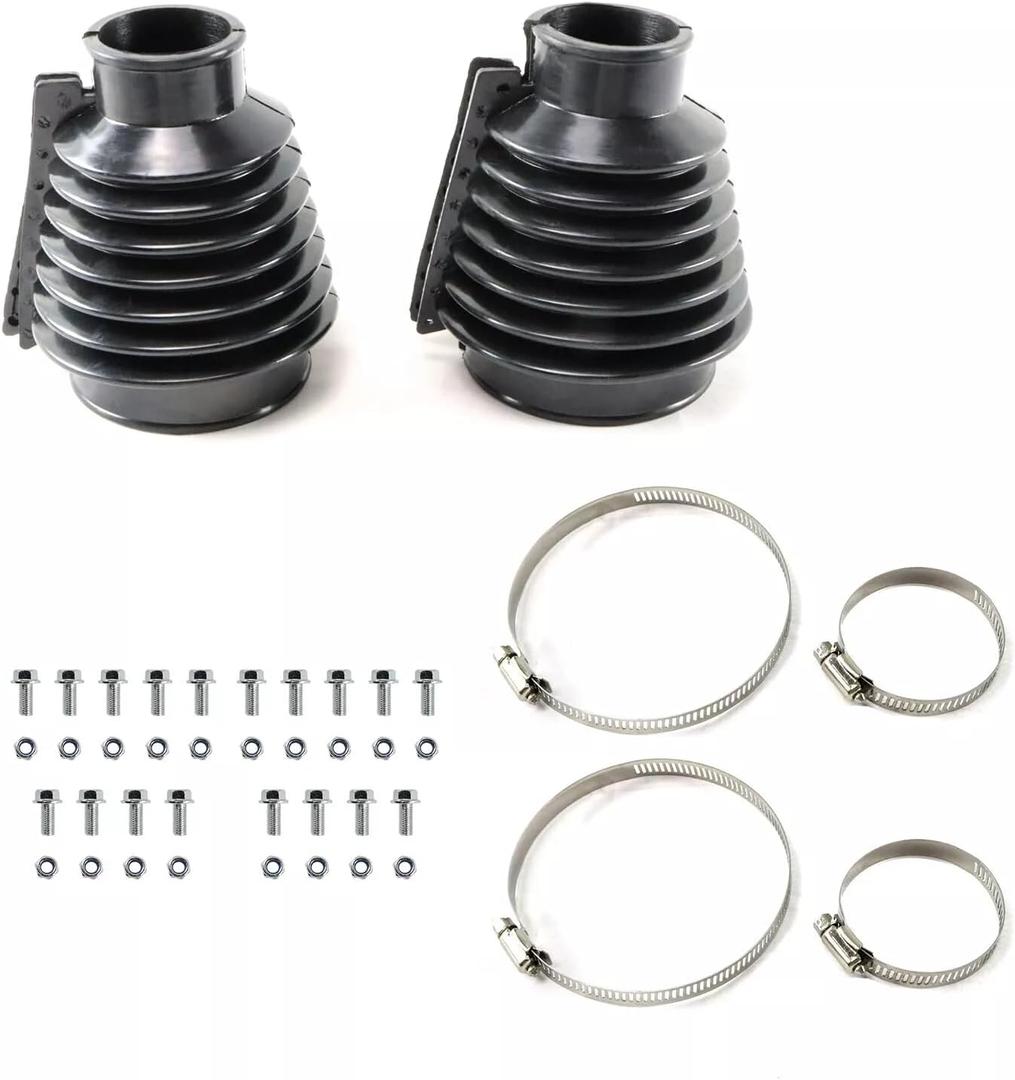 Pack of 2 Axle Swing Boot Kit Black Compatible with 1949-1968 VW Bug Baja Sandrail Manx Buggy Beetle