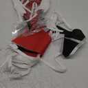 100 Feet Red Black White Pennant Banner Flags Party Decorations Triangle Hanging Bunting Flag Garland for Graduation Birthday Wedding Mickey Mouse Ladybug Theme Outdoor Decor