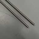 Gisafai 2 Pcs 316 Stainless Steel Rod 1/4''(6mm) Diameter 36'' (910mm) Length Solid Round Bar Metal Shaft Rods for DIY Craft Industry Metal Working