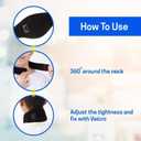1pcs USB Heated Neck Brace is Used to Relieve and Support Neck Pain, Adjustable, Heated Brace Bracket, Wrapped Neck Heating pad, Suitable for Men and Women with Arthritis and Migraine