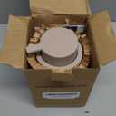 BosilunLife Foam Hand Soap Dispenser - Ceramic Foaming Soap Dispenser for Bathroom 12oz Refillable Liquid Lotion Soap Dispenser with Rust-Proof Foaming Pump for Countertop