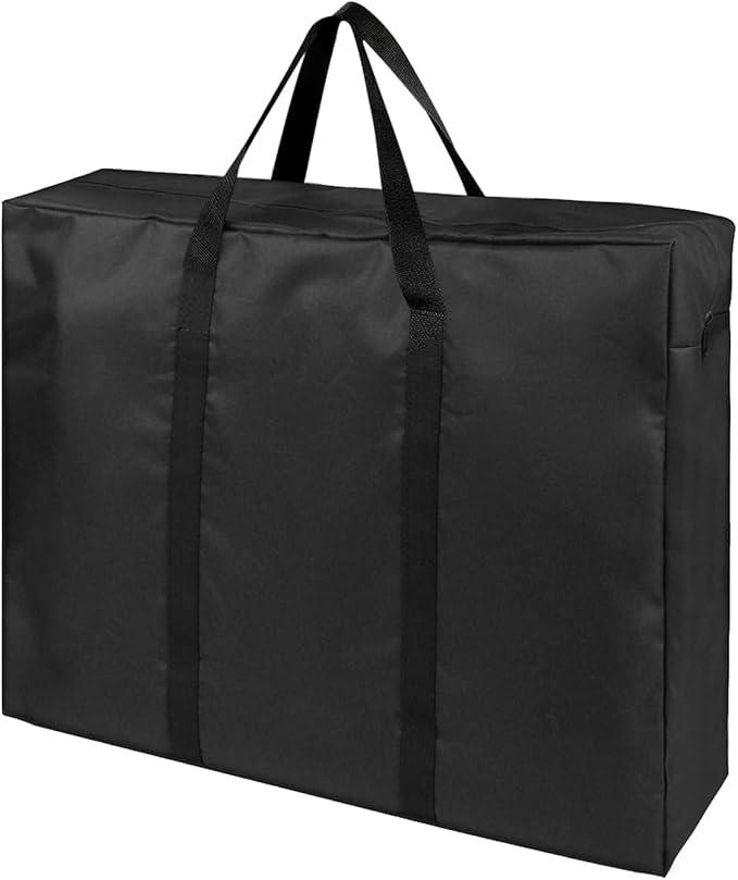 Folding Table Storage Bag, Portable Carry Bag for 6FT Folding Picnic/Camp Tables, Dustproof Poker Table Cover - 28" D x 5" W x 25" H