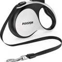 Retractable Dog Leash, 360 Tangle Free, 16 ft Strong Nylon Tap for Pets, Walking Leash for Medium and Large Dogs, Heavy Duty, One Button Break and Lock, Up to 66 lbs