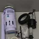 Saillong 1 Pack 3 Inch Universal Toilet Tank Replacement Kit, Include Dual Flush Valve with Push Button, Toilet Fill Valve, Bowl Gasket and Plastic Bolts, Tank Parts Replacement for 2-Piece