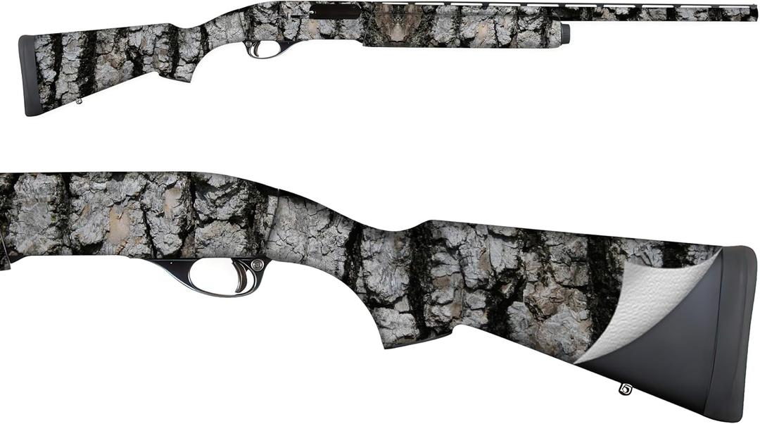 2 x Camo Gun Wrap, Gun Skins, Stone - Gun Wrap, Camo Tape Wrap for Gun, Easy to Install, Removable