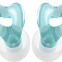 Kids Ear Plugs (6-12 yrs) - Reusable Noise Cancelling Ear Protection with 5 Ear Tip Sizes (XXS - L) for School, Sports, Playground - 23dB Noise Reduction for Focus and Comfort