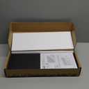 Floating Shelves Wall Mounted Set of 2, Modern Black Wall Shelves for Storage with Lip, Display Picture Ledge Shelf for Wall Decor Bedroom Living Room Bathroom Kitchen (15.7 In)