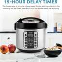 Aroma Housewares AROMA Professional 20-Cup (Cooked) / 5Qt. Digital Rice Cooker, Steamer, and Slow Cooker Pot with 10 Smart Cooking Modes, Including Saut-then-Simmer