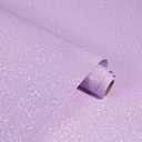 Light Purple Glossy Contact Paper Holographic Shiny Peel and Stick Wrapping Paper 15.7" X 472" Metallic Glitter Wallpaper Iridescent Contact Papers Vinyl DIY Film Countertops Furniture Shelf Drawer