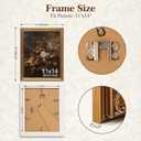 11x14 Picture Frame - Vintage Gold Photo Frame 14x11 for Wall or Tabletop, Fits 11 x 14 Photos, Retro Home, Office, Gallery Wall Decor, Rustic Bronze Gold Color - 1 Pack