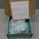 BOHON LED Desk Lamp with USB Charging Port, 3 Color Modes Fully Dimmable Reading Lamp, Auto Dimming Task Lamp, Flexible Neck Table Light for Office Dorm Bedside, Adapter Include, Teal