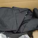 J.L. Childress Padded Infant Car Seat Bag with Wheels - Travel Bag for Airplane, Fits Most Baby & Infant Car Seats, Compatible with UPPAbaby, Nuna, & Chicco, AirTag Compatible - Premier, Black