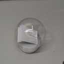 DIY Empty Glass Snow Globe Kit 100Mm Small Fillable Globe Craft Supplies for Home Decor Indoor Snow Crafting Adults