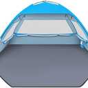 Gorich Beach Tent Sun Shelter for 3 Person with UPF 50＋ UV Protection, Lightweight & Easy Setup Beach Shade Canopy, Portable Beach Shade Tent Beach Cabana