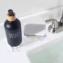 Chivalral Acrylic Bathroom Counter Tray: Water-Resistant Kitchen and Bathroom Tray Countertop Decor,Perfect for Soap Dish,Vanity,Plant,Candle Decor,and Riser Organizer,Small