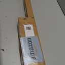 Ivilon Drapery Treatment Window Curtain Rod - Acrylic Ball 1 Inch Pole 28 to 48 Inch Black