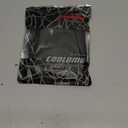 COOLOMG Basketball Knee Pad for Kids Youth Adult, Compression Anti-slip Knee Sleeve for Baseball Volleyball Football, Sports Knee Protector (1 Pair) (Small, Black Bubble)