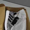 adidas Men's Swift Run 1.0 Running Shoes (6.5, Black/Black/White)