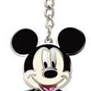 Mickey Mouse Pewter Keychain