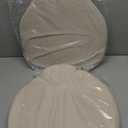 Dining Chair Cushions Set of 2, High-Resilience Foam Windsor Seat Pads, Kitchen Chair Cushions with Ties & Textured Cover, 2 Pack, 16.5 x 15.5 x 2, Off White