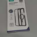 ESR for iPhone 14 Pro Case with Stand, Compatible with MagSafe, Full-Body Military-Grade Drop Proof Case with Built-in 9H+ Tempered Glass Screen Protector, Armor Series, Clear Purple