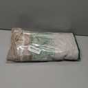 JIALE Tablecloths for Rectangle Tables, Cotton Linen Table Cloth Waterproof Tablecloth Wrinkle Free Farmhouse Dining Tables Cover, Soft Fabric Table Cloths with Tassels, Brown, 55" X 70", 4-6 Seats