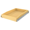 Wooden Pull out Cabinet Organizer 15" W x 21" D x 4.3" H, Only for 15" Cabinet Openg Heavy Duty Kitchen Slide Out Drawers