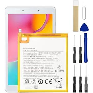 WUHAO Replacement Battery Scud-WT-N8 for Samsung Galaxy Tab A 8.0 2019 SM-T290 SM-T295 SM-T290N SM-T295N Battery with Adhesive Tape Tool Repair Kit