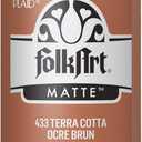 FolkArt Acrylic Paint in Assorted Colors (2 oz), 433, Terra Cotta