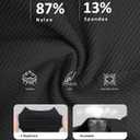 FeelinGirl Body Shaper Tummy Control Shapewear Underwear High Waisted Shaping Briefs Panty Girdle (Black, M/L)