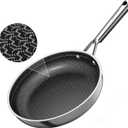 DiamondTitan Hybrid Frying Pan 11 inch, NonStick Ceramic Pan Skillet, PTFE/PFAS/PFOA-Free, Oven-Safe, Dishwasher Safe with Stay Cool Handle