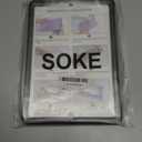 Soke Case for iPad 9th/8th/7th Generation 10.2-Inch (2021/2020/2019 Release), with Built-in Screen Protector and Kickstand, Rugged Full Body Protective Cover for Apple iPad 10.2 Inch - Black