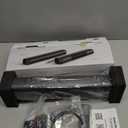 RIOWOIS Sound Bar for Smart TV, Soundbar for TV with Bass Reflector and Easy Set up, Home Audio Surround Sound System for TV PC Projector, Wall Mountable