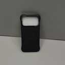 ORNARTO Vortuxe for iPhone 17 Pro Max Case 6.9" | 2X MIL-STD Protection | Camera Button Control | Compatible with MagSafe | Sleek Aesthetic Liquid Silicone Phone Cover | Black