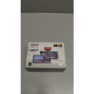 3 Channel 4K Dash Cam with 5GHz WiFi & APP Control, 4K+1080P+1440P Dash Cam Front and Rear Inside with 64GB Card, Dash Camera for Cars with Night Vision, Loop Recording, 24H Parking Mode, G-Sensor