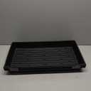 RooTrimmer Plant Growing Nursery, Standard 1020 Trays Plastic Sturdy Farmer Self Seedling Tray for Microgreens Indoor Nursery Pots Transplantation (5-Pack, 21.6"11.2", 2.52" Deep, no Holes)