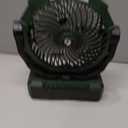 FRIZCOL 3-in-1 Camping Fan - Portable Fans Rechargeable - 24000mAh Battery Powered Fan with Light & Remote for Indoor, Outdoor, Tent, Travel, Fishing, Jobsite, Gifts for Men Dad Him - Green