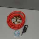 Air Line Service Kit for Air Spring Bag Suspension with Fittings, 20 Feet Air Line Tubing, Valves,1/4 NPT Elbow Fitting,Union Tee, Air Bag Suspension Kit Replacement Components, Red