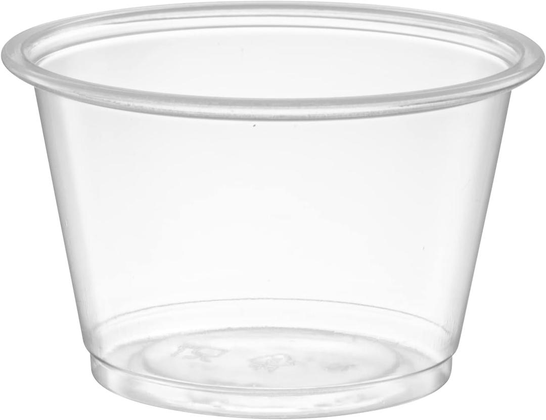 Portion Cups 5.5 Oz 12 CT And Cosmetic Mirror