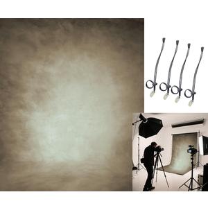 8X10ft Dark Brown Photo Backdrops Bright Abstract Photo Booth Prop Background for Screen (6408)