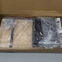 LEMIKKLE Bathroom Counter Organizer with Basket, Bathroom Organizers and Storage,Skincare Organizers for Vanity,Storage Organizers for Bathroom, Kitchen, Dresser (Light Brown)