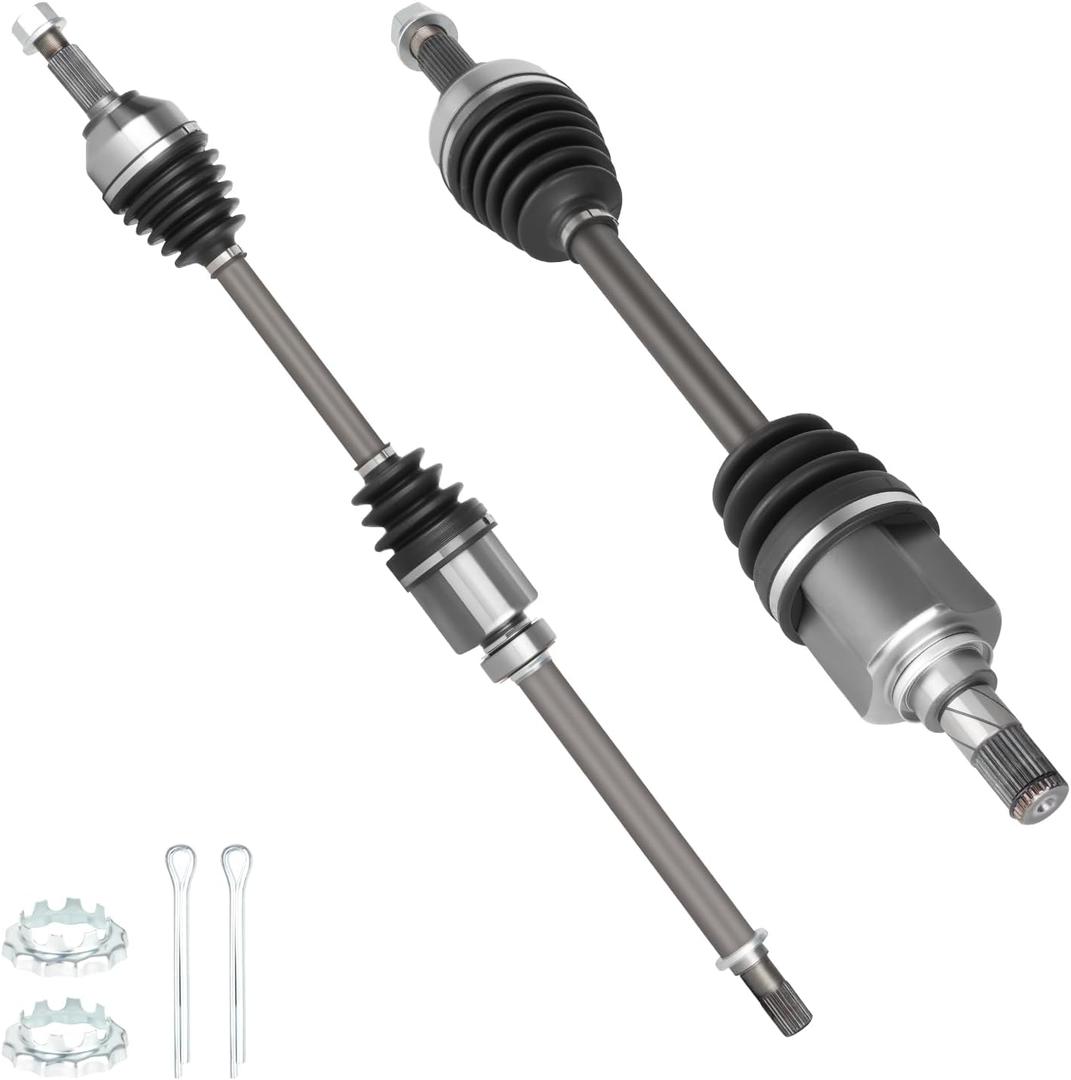 NEW Left & Right Front CV Axle Shaft Assembly fits for Nissan Altima 2007-2013 2.5L (NOT fit Hybrid model), for Rogue 2008-2013, Rogue Select 14-15, (Front-Wheel Drive Only), Driver & Passenger Side