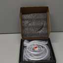 Stainless Steel Shower Hose, Extra Long 118 Inches, Handheld Shower Head Hose Replacement, Brass Insert & Nut, G1/2 Universal Standard Connection, Anti-Explosion Anti-Kink Leakproof, Chrome