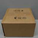 Solar Outdoor Post Cap Light, Stainless Steel IP65 Waterproof Pillar Light 7.9" Square Post Lamps Dimmable LED Modern Landscape Column Lamp for Patio Posts Flat Surface Garden Decoration