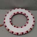 Holiday Home 12" Valentines Pom Pom Wreath