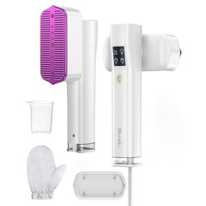 Sundu Steamer for Clothes,1200W Portable Travel Steamer&Iron 180ml Pearl