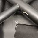 2-Tier Rotating Bracelet Display Stand, Wooden Jewelry Bracelet Display Holder-4 Removable Holders, Bracelet Organizer for Bangles, Necklaces, Bracelets, Rings, Earrings and Watch, Black