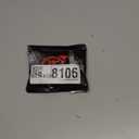 EVIL ENERGY 8AN Male to 3/8" NPT Fitting Straight Aluminum Black 2PCS